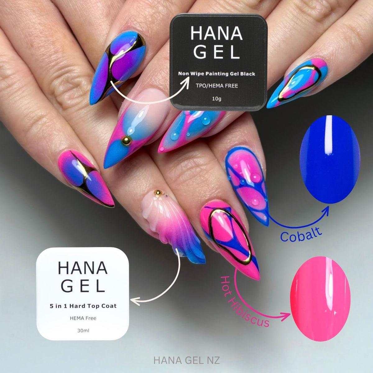 5 in 1 Hard Top Coat - 10g