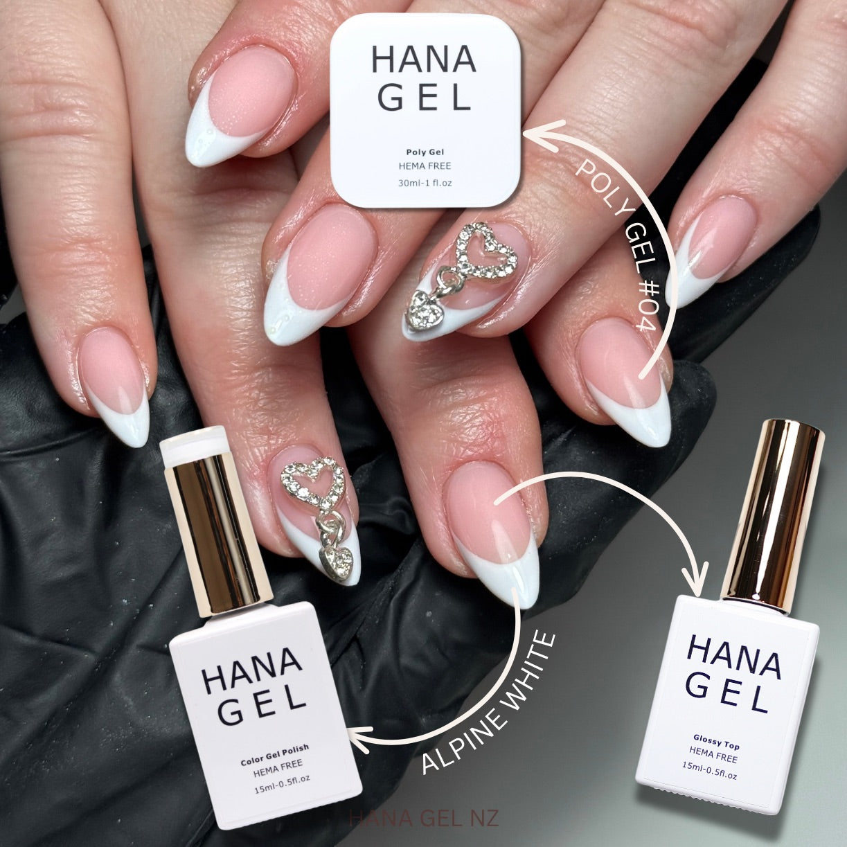 Gel Colour - Alpine White