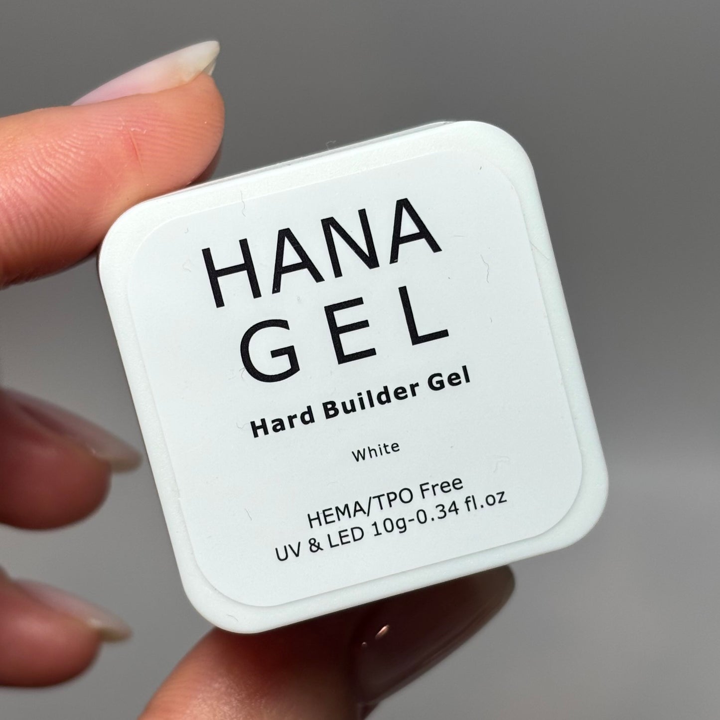 10g Hard Builder Gel - White