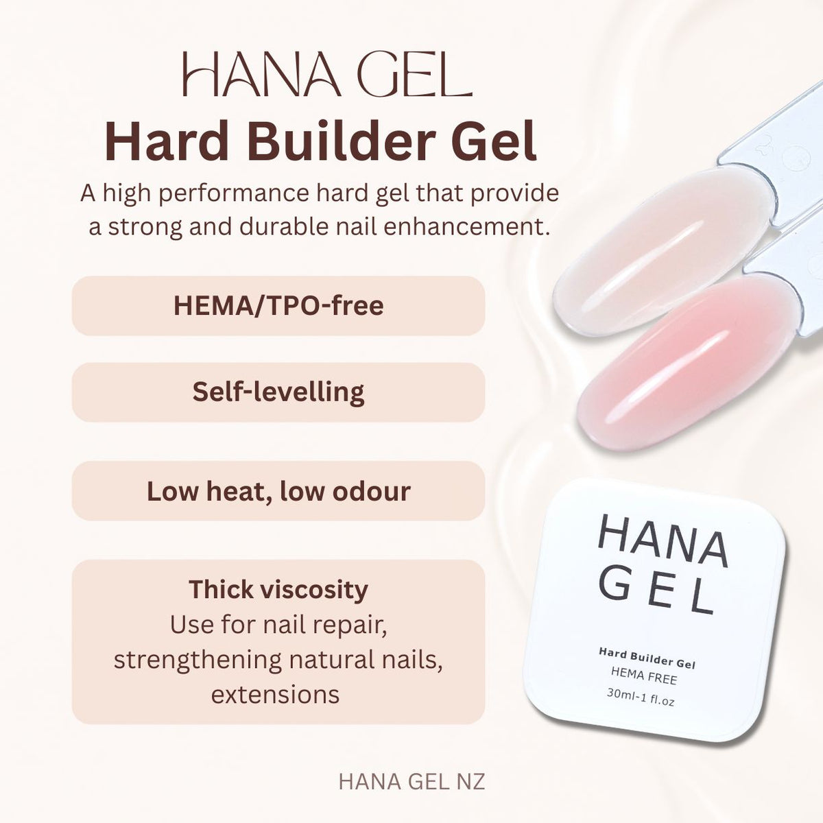 30ml Hard Builder Gel - #13