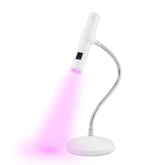 9W Rechargeable Flash Cure Lamp - White
