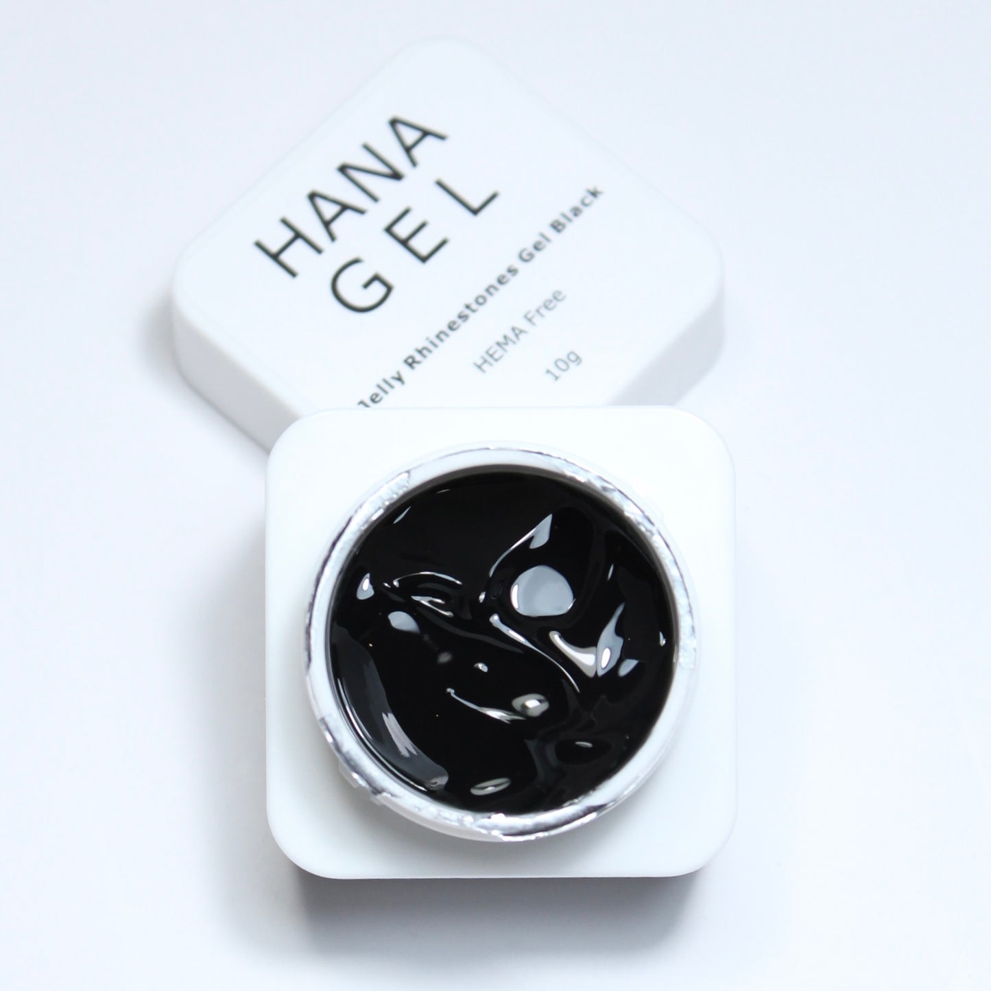 10g Jelly Rhinestones Gel - Black (for 3D chrome)